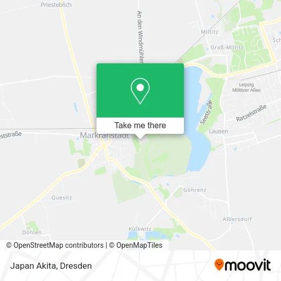 Карта Japan Akita