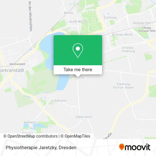 Карта Physiotherapie Jaretzky