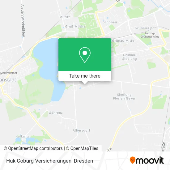 Карта Huk Coburg Versicherungen