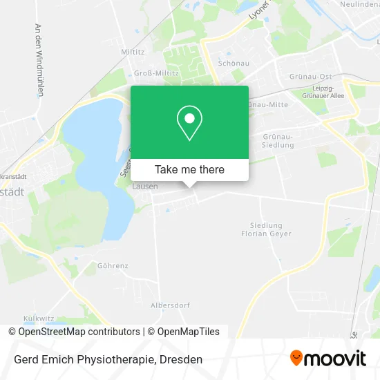 Карта Gerd Emich Physiotherapie