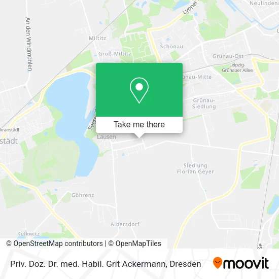 Карта Priv. Doz. Dr. med. Habil. Grit Ackermann