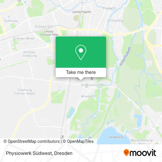 Карта Physiowerk Südwest