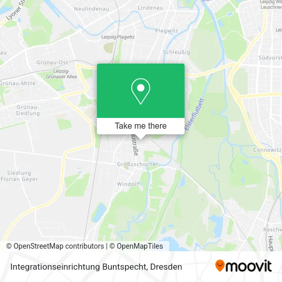 Карта Integrationseinrichtung Buntspecht