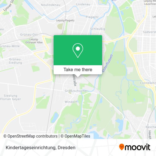 Карта Kindertageseinrichtung