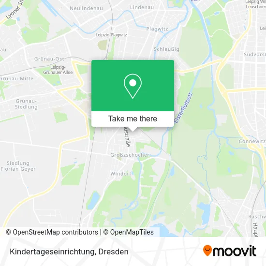 Карта Kindertageseinrichtung