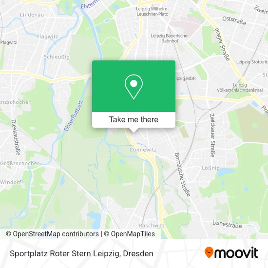 Карта Sportplatz Roter Stern Leipzig