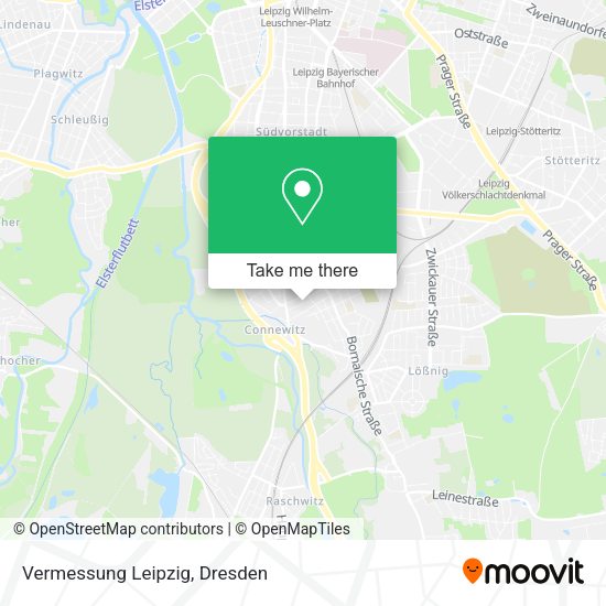 Карта Vermessung Leipzig