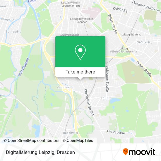 Карта Digitalisierung Leipzig