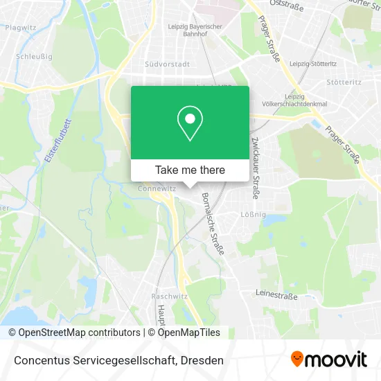 Карта Concentus Servicegesellschaft
