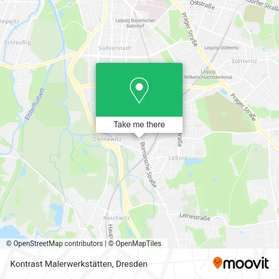 Kontrast Malerwerkstätten map