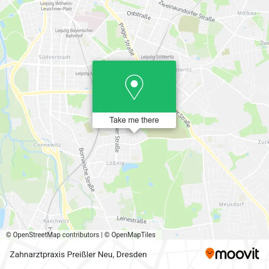 Карта Zahnarztpraxis Preißler Neu