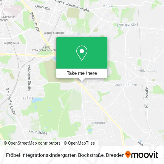 Карта Fröbel-Integrationskindergarten Bockstraße