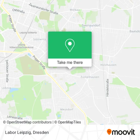 Карта Labor Leipzig