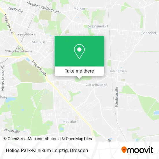 Карта Helios Park-Klinikum Leipzig