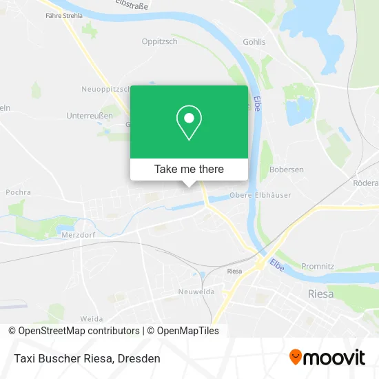 Карта Taxi Buscher Riesa