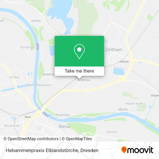 Карта Hebammenpraxis Elblandstörche