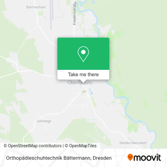 Карта Orthopädieschuhtechnik Bättermann