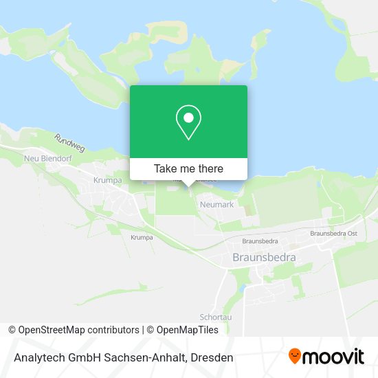 Карта Analytech GmbH Sachsen-Anhalt