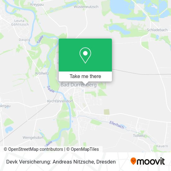 Карта Devk Versicherung: Andreas Nitzsche
