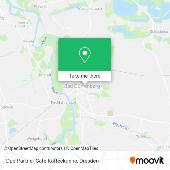 Карта Dpd-Partner Cafè Kaffeekanne