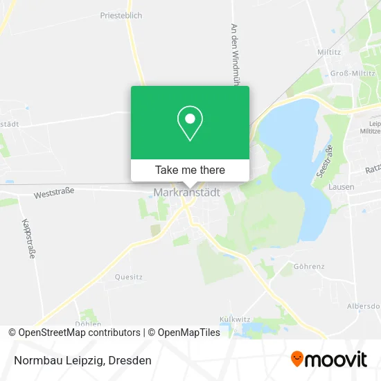 Карта Normbau Leipzig