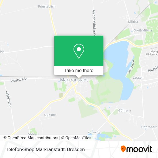 Карта Telefon-Shop Markranstädt
