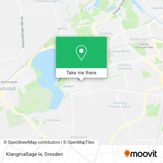 Карта Klangmaßage le