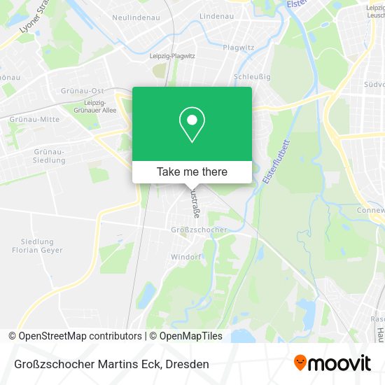 Карта Großzschocher Martins Eck