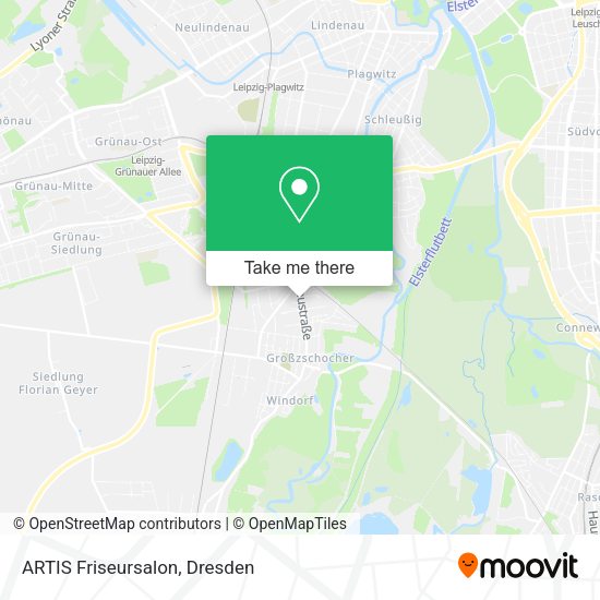 Карта ARTIS Friseursalon