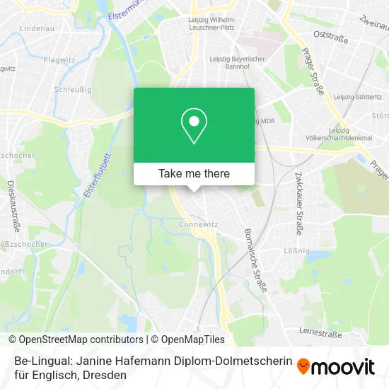 Карта Be-Lingual: Janine Hafemann Diplom-Dolmetscherin für Englisch