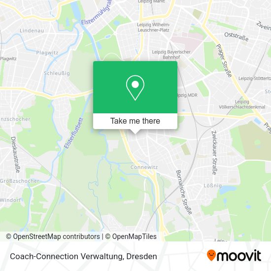 Карта Coach-Connection Verwaltung