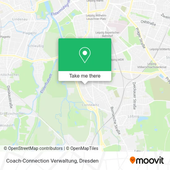 Карта Coach-Connection Verwaltung
