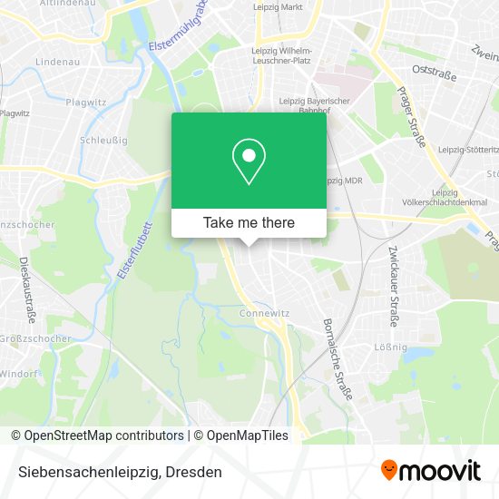 Карта Siebensachenleipzig