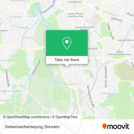 Карта Siebensachenleipzig