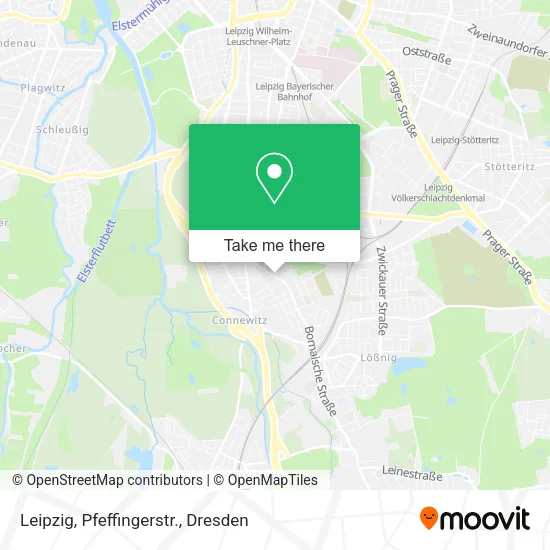 Карта Leipzig, Pfeffingerstr.