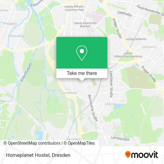 Карта Homeplanet Hostel