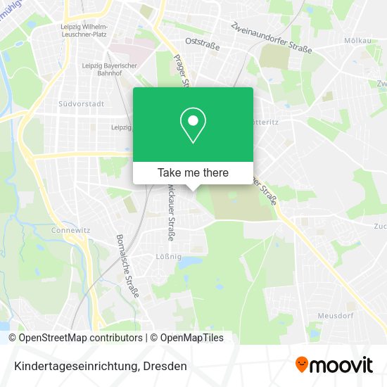 Карта Kindertageseinrichtung