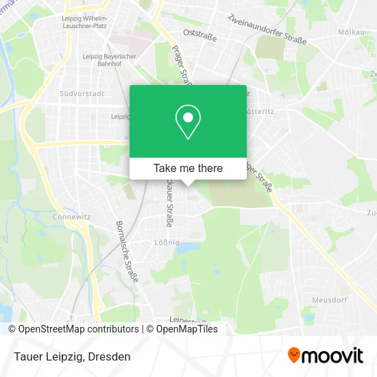 Карта Tauer Leipzig