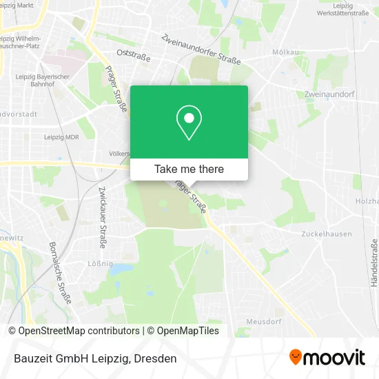 Карта Bauzeit GmbH Leipzig
