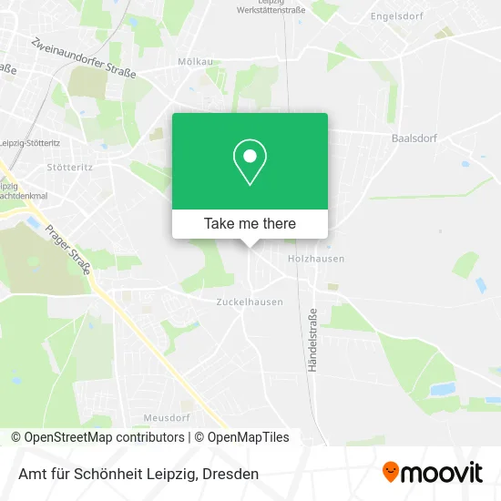 Карта Amt für Schönheit Leipzig