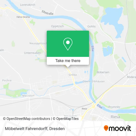 Карта Möbelwelt Fahrendorff