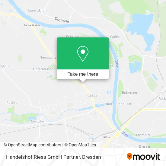 Карта Handelshof Riesa GmbH Partner
