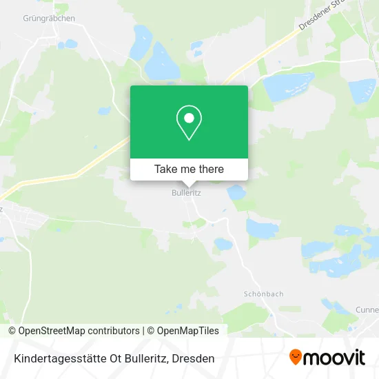 Карта Kindertagesstätte Ot Bulleritz