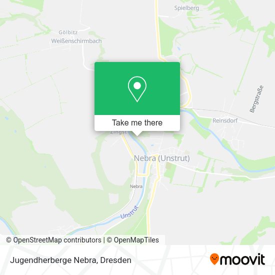 Карта Jugendherberge Nebra