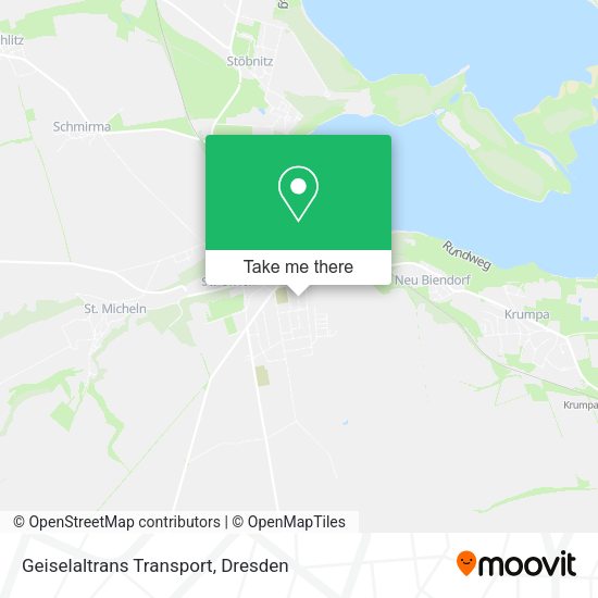 Карта Geiselaltrans Transport