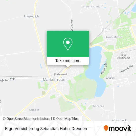 Карта Ergo Versicherung Sebastian Hahn