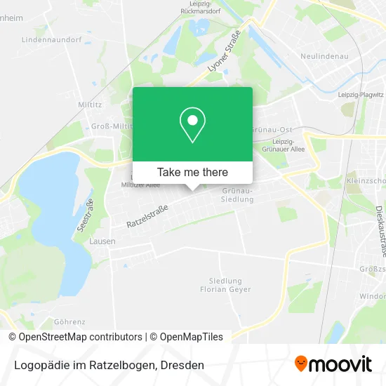 Карта Logopädie im Ratzelbogen