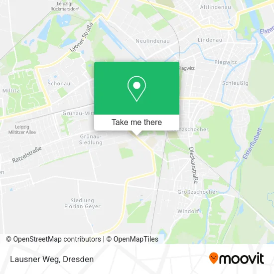 Lausner Weg map