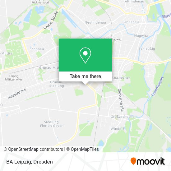 Карта BA Leipzig