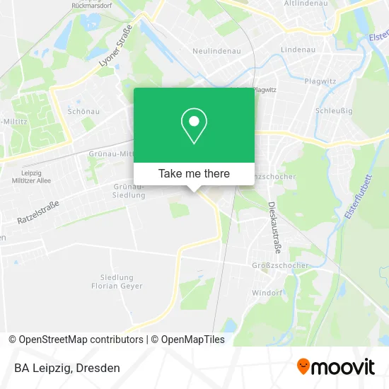 BA Leipzig map